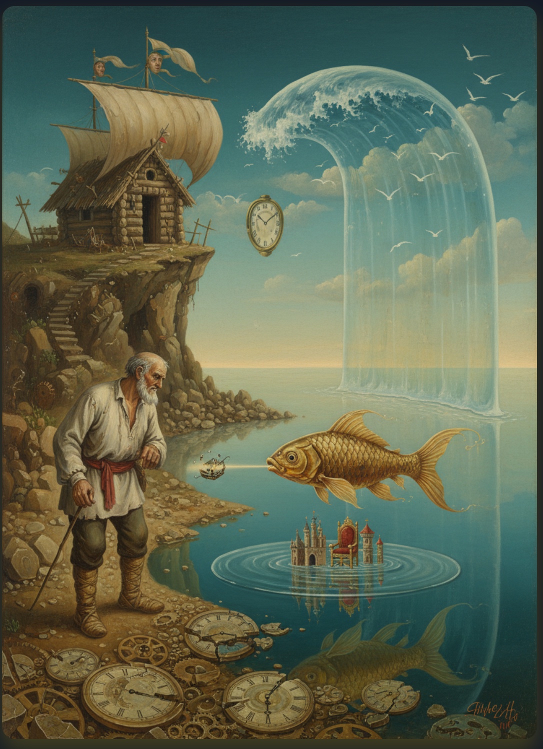 Золотая рыбка