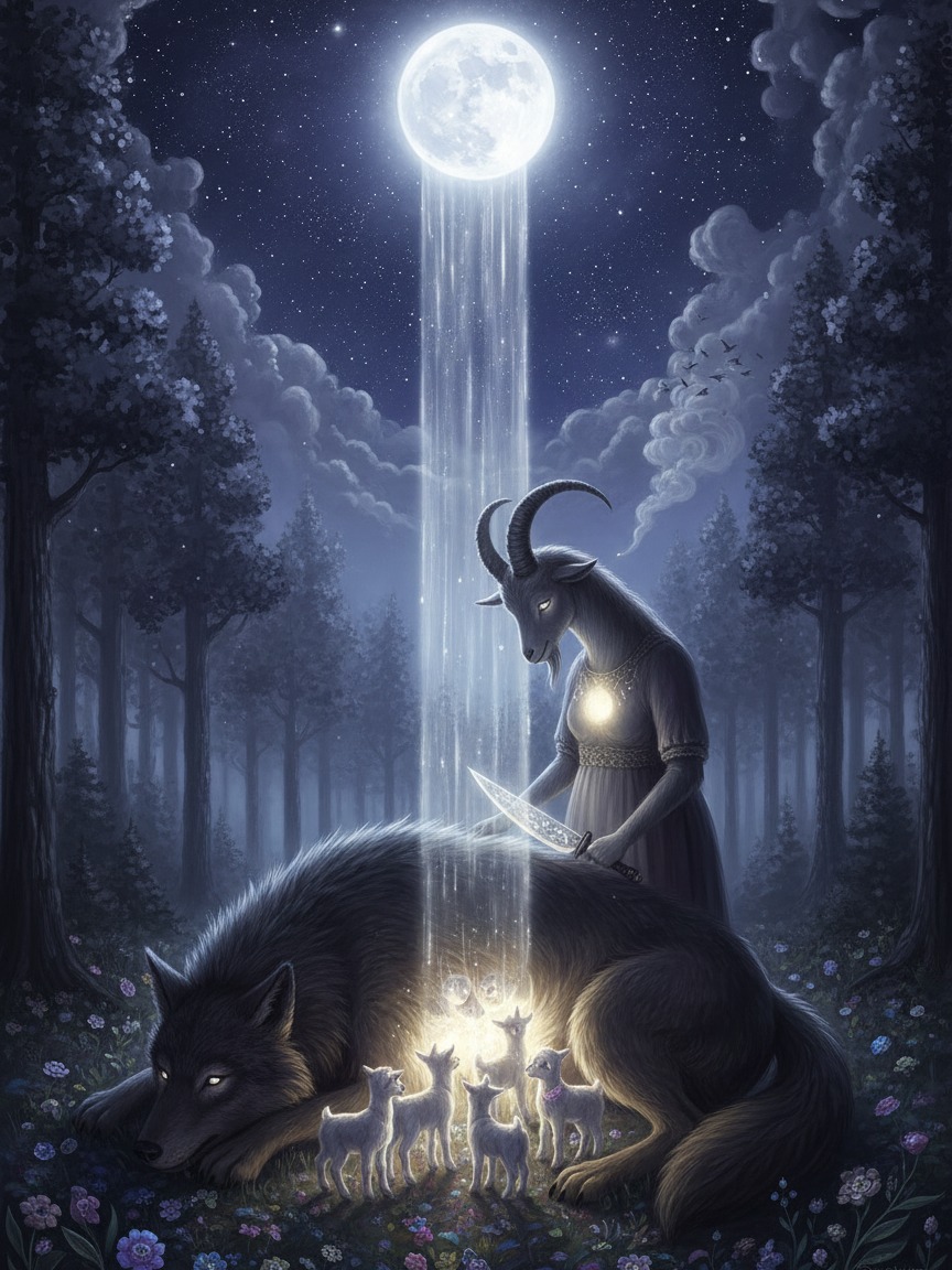 Волк и 7 козлят