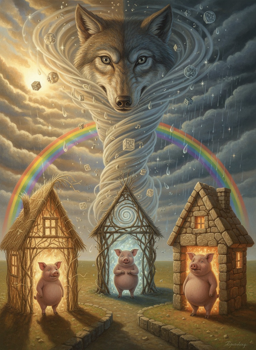 Три поросенка